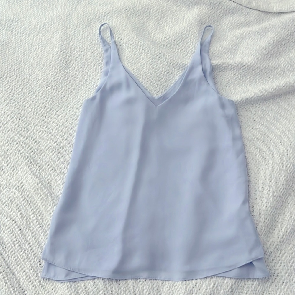 Topshop light blue camisole tank top